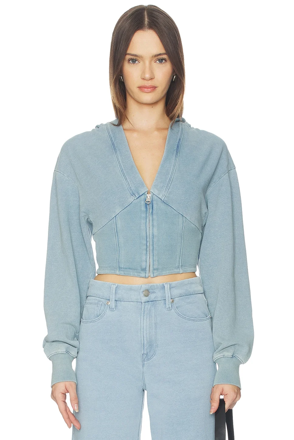 Jeanius Zip Up Hoodie - 1
