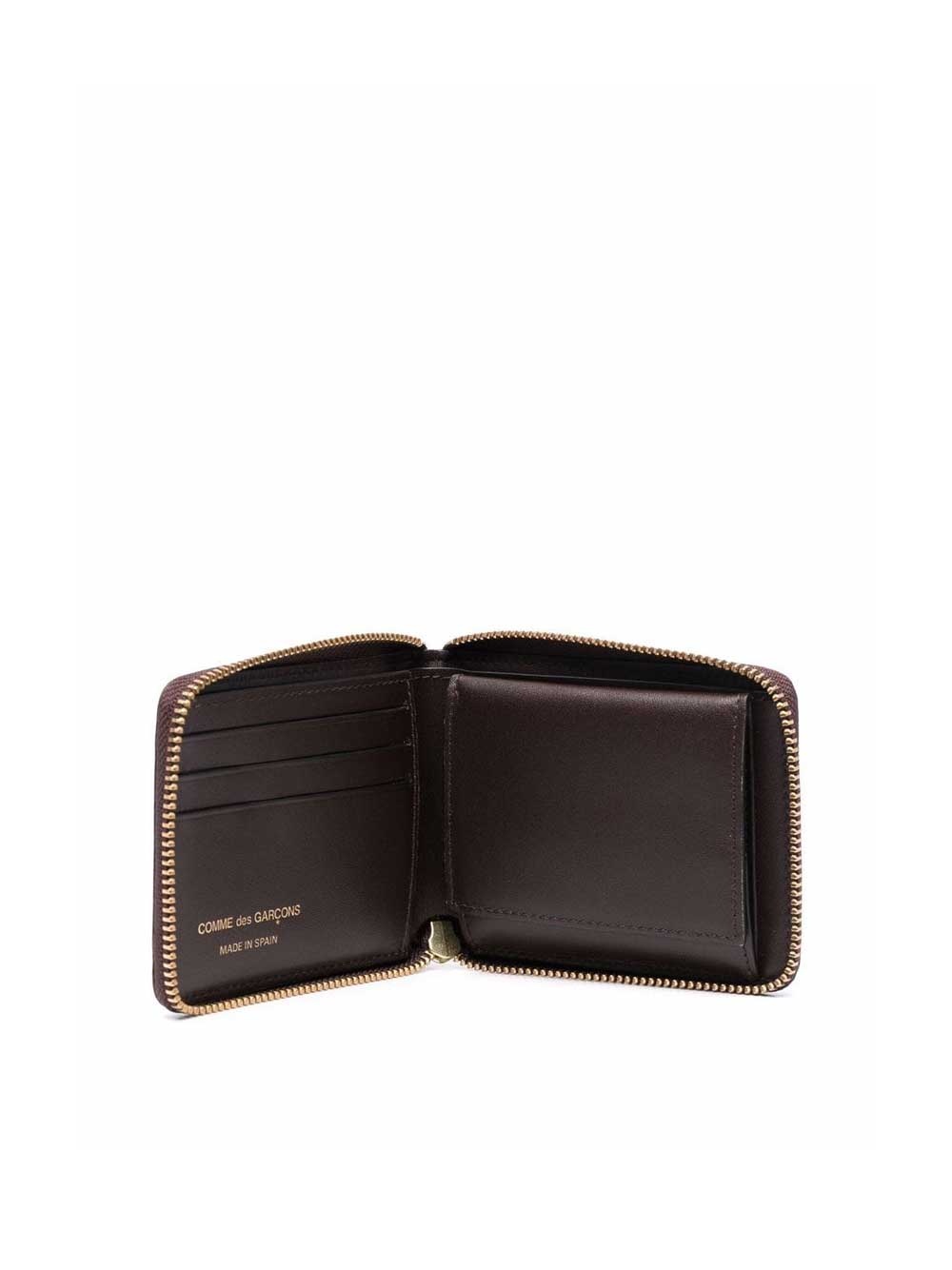 Brown Zip Wallet - 3