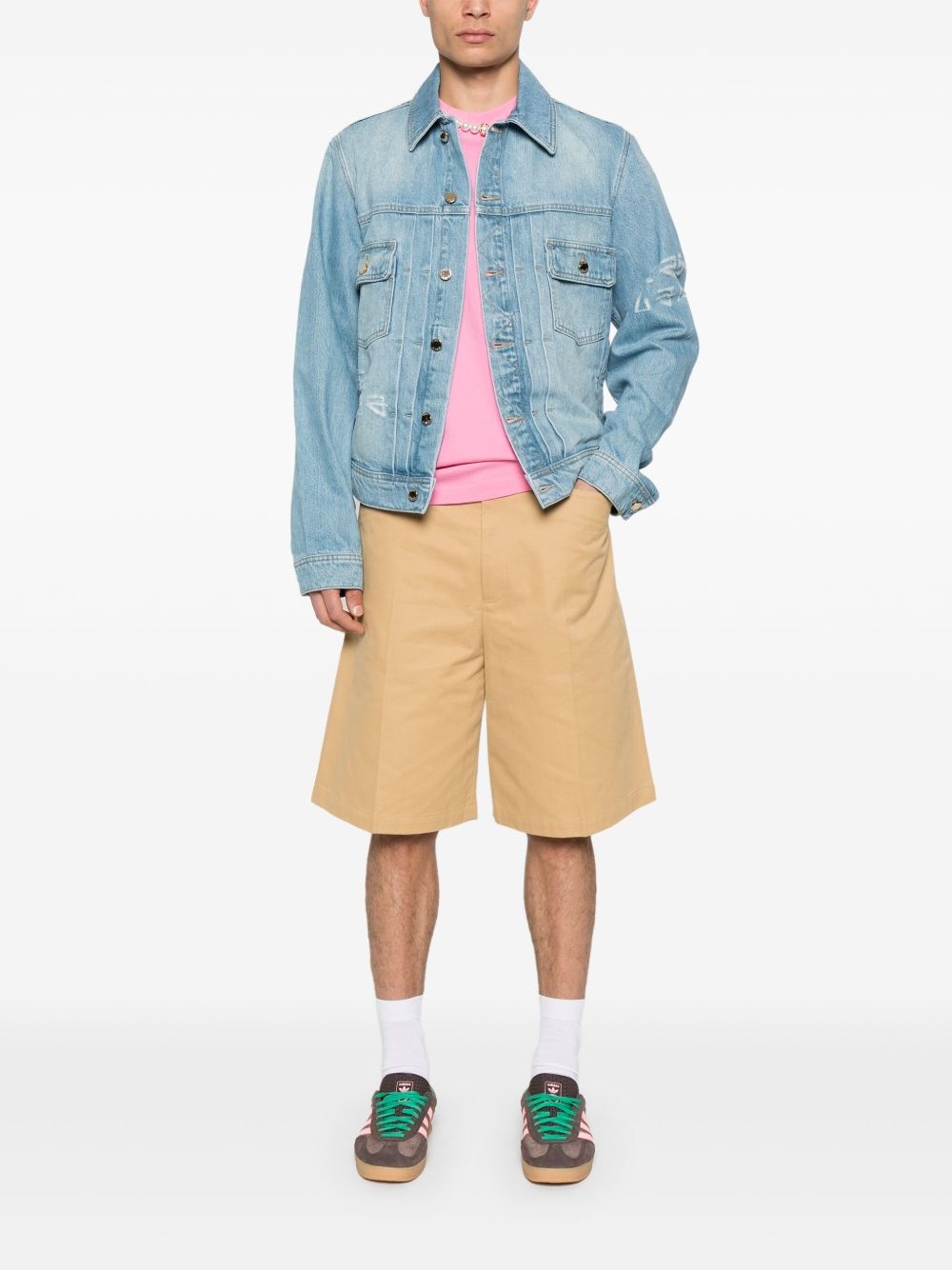 Graffiti denim jacket - 2