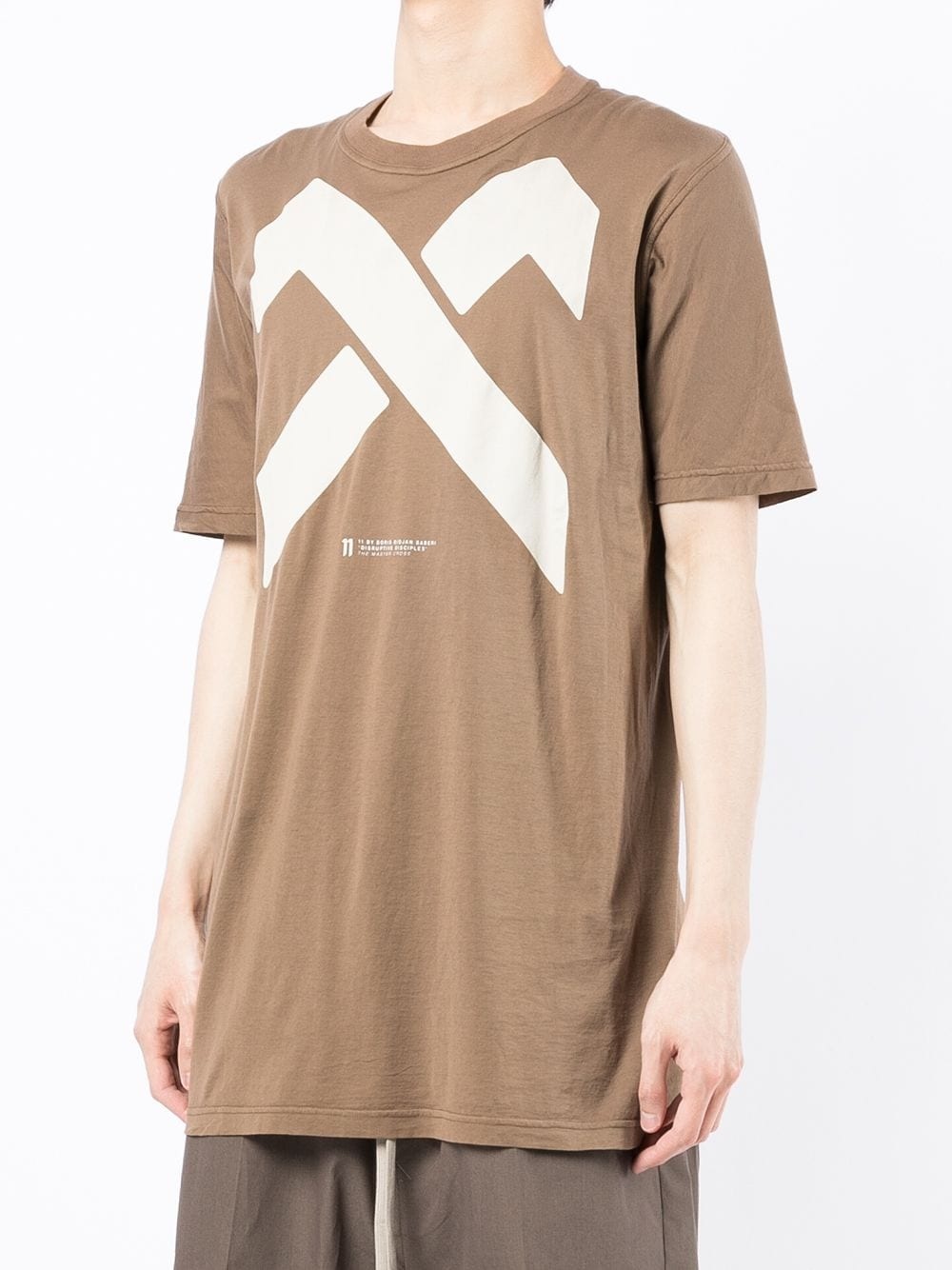 logo-print T-shirt - 3