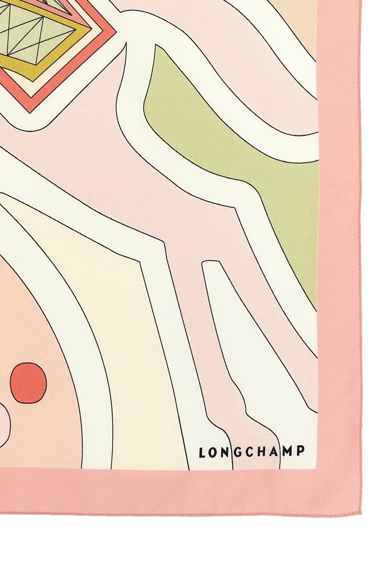 Longchamp 'Torre Equestre' scarf outlook