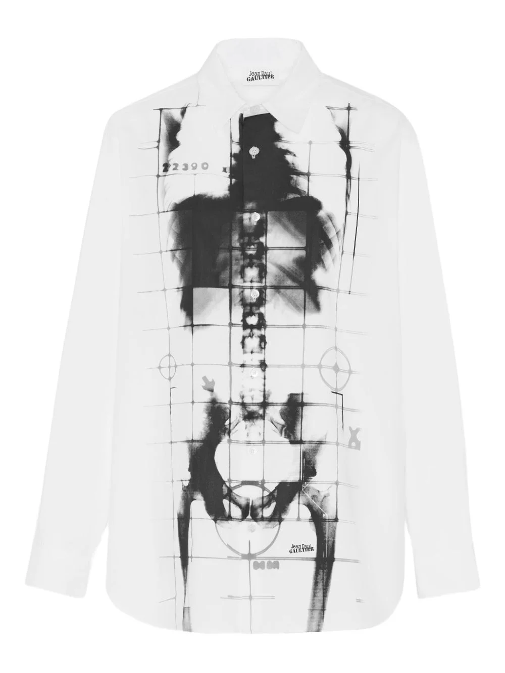 Squeletor printed button shirt - 1