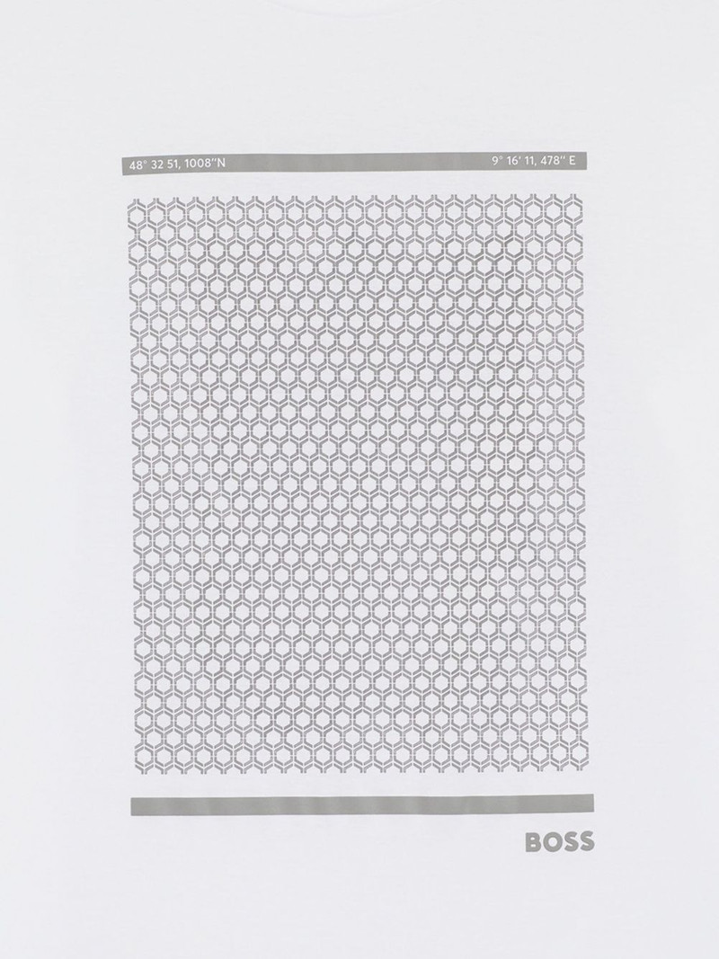 BOSS geometric-print T-Shirt outlook