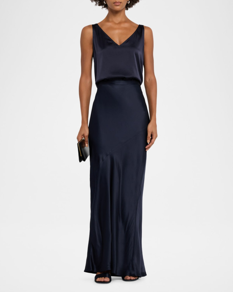TWP My Endless Love Satin Maxi Skirt outlook