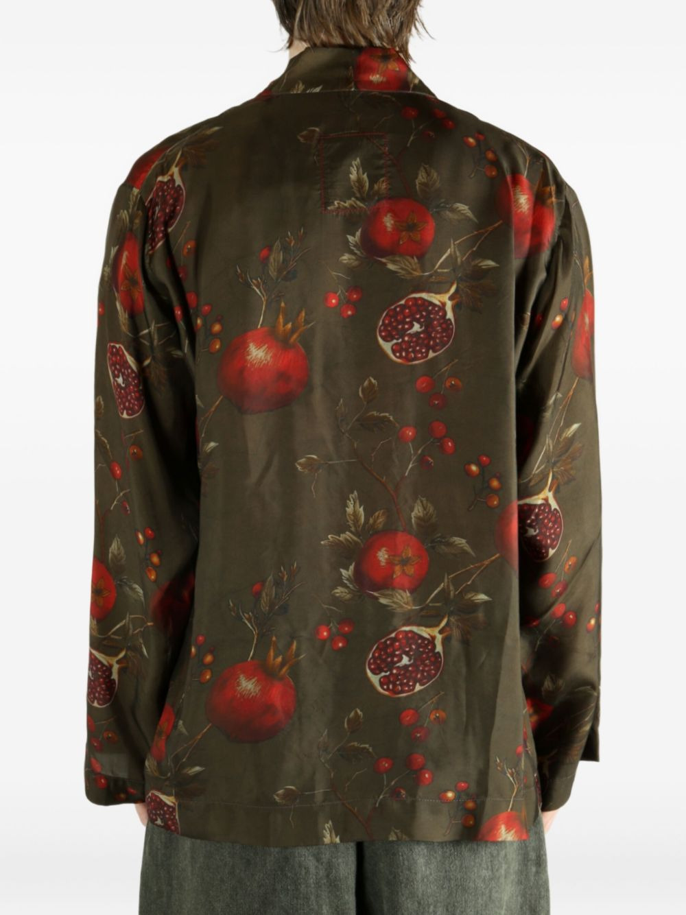 Jester pomegranate-print jacket - 4