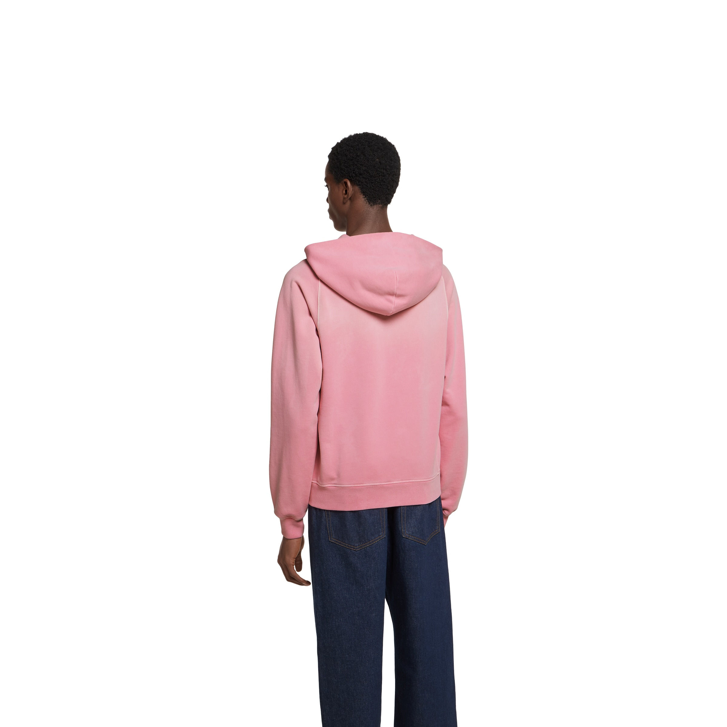 Cotton jersey sweatshirt with embroidery - 4
