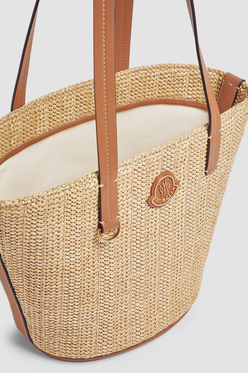 Hubba Small Raffia Tote 7