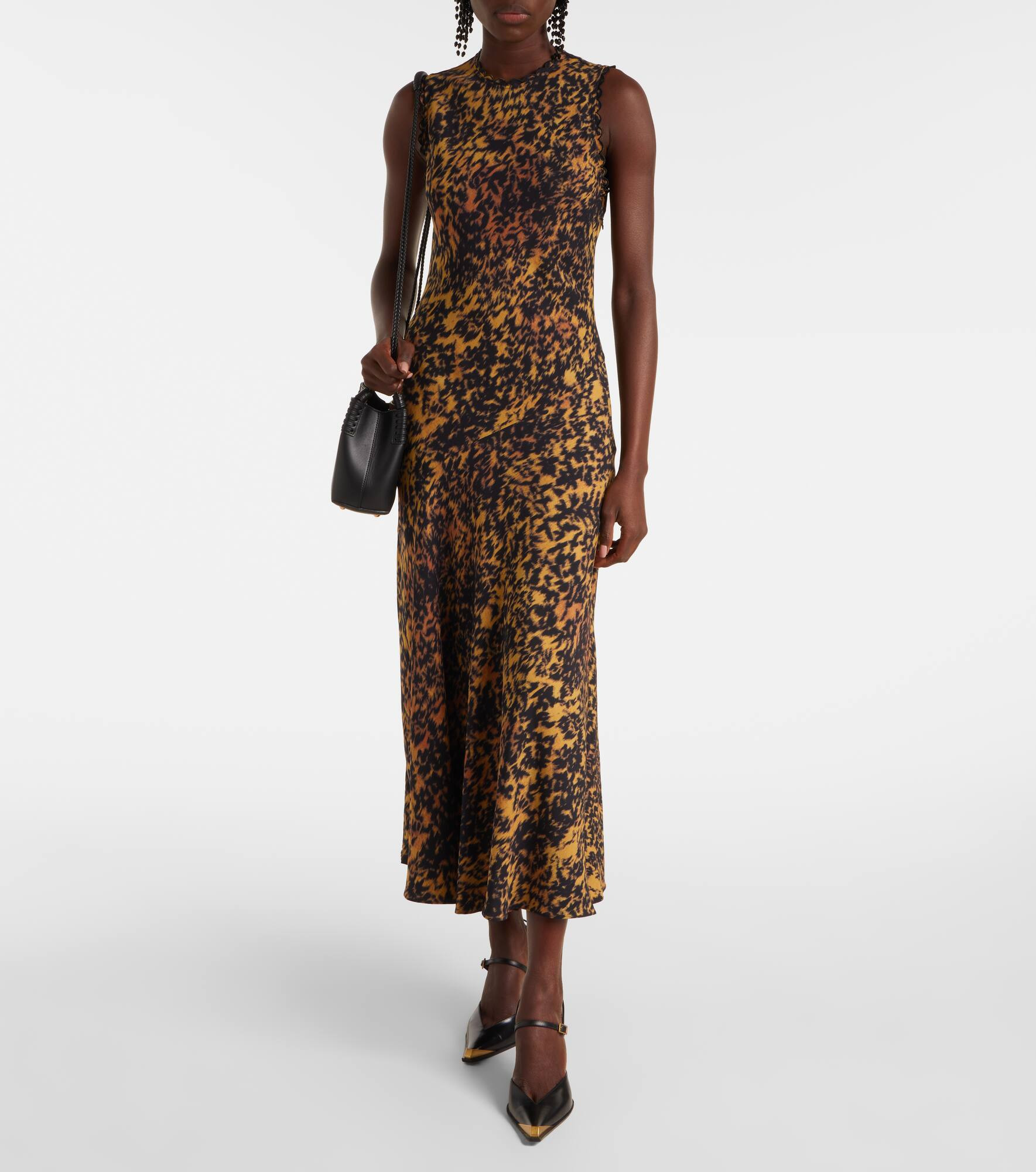 Clea printed midi dress - 2