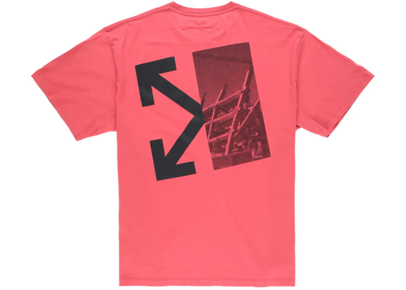 Off-White OFF-WHITE Splitted Arrows T-Shirt Red/Black outlook