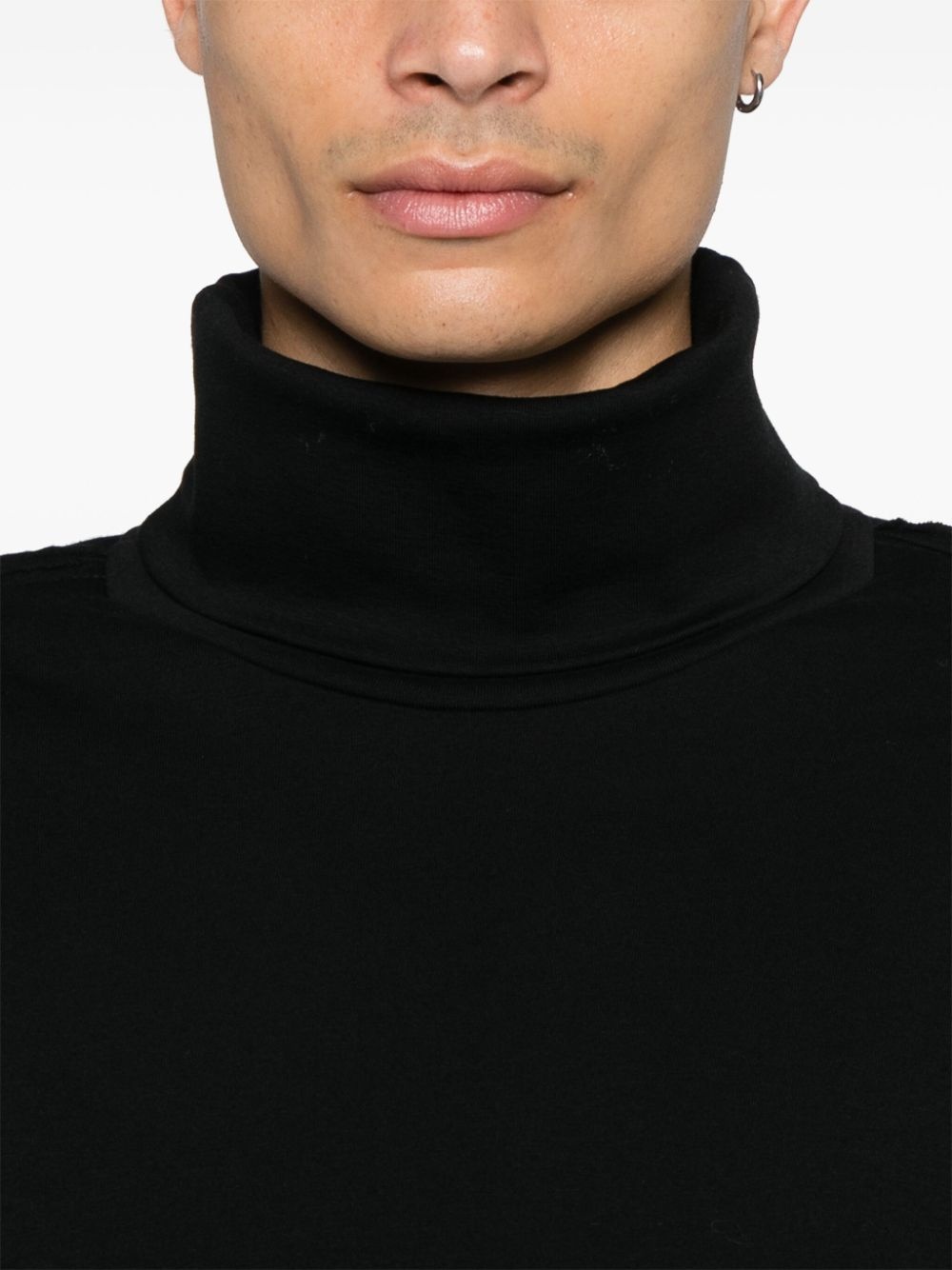 single-stitch logo sweatshirt - 5