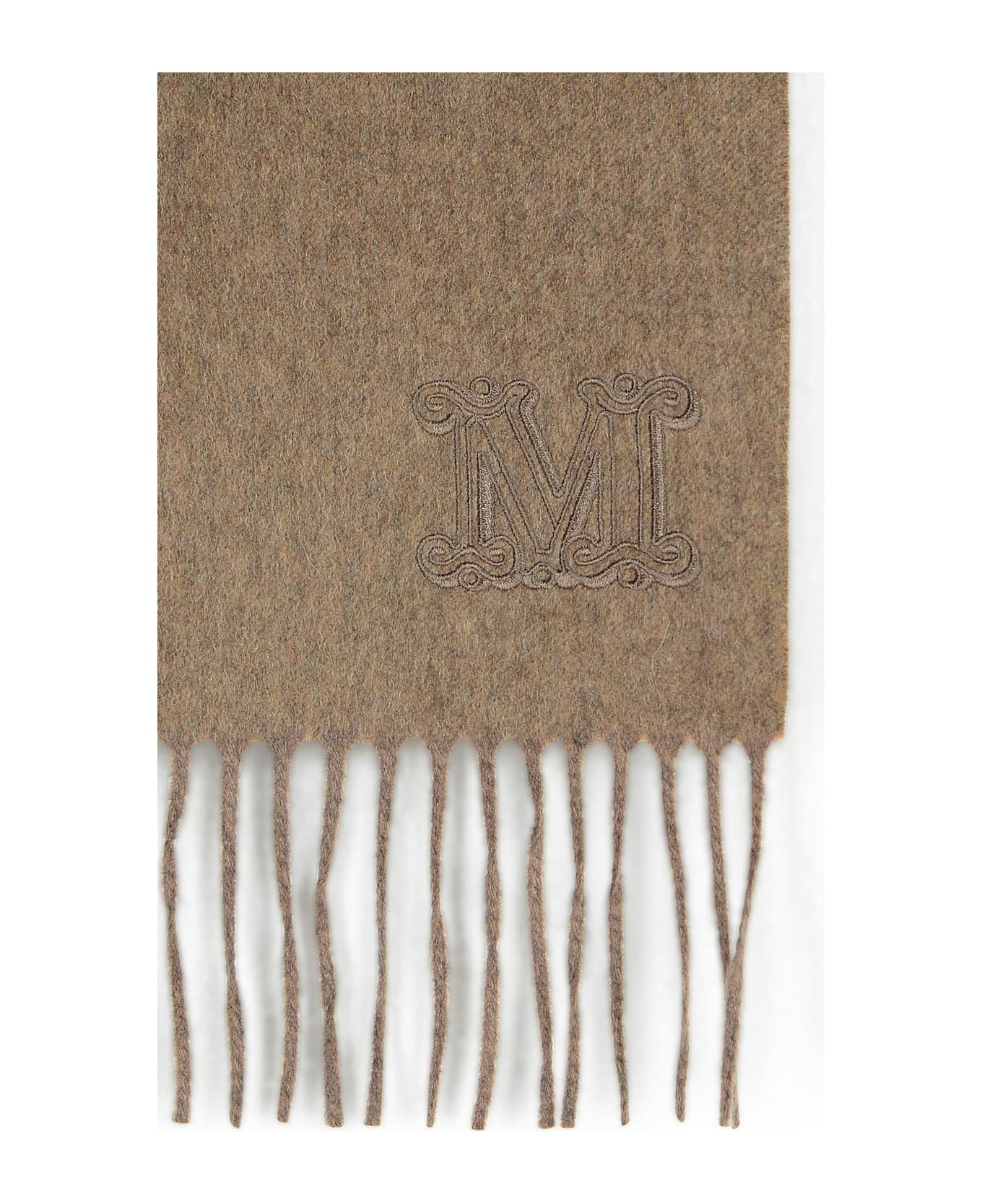 'wsdalia' Beige Cashmere Scarf - 3