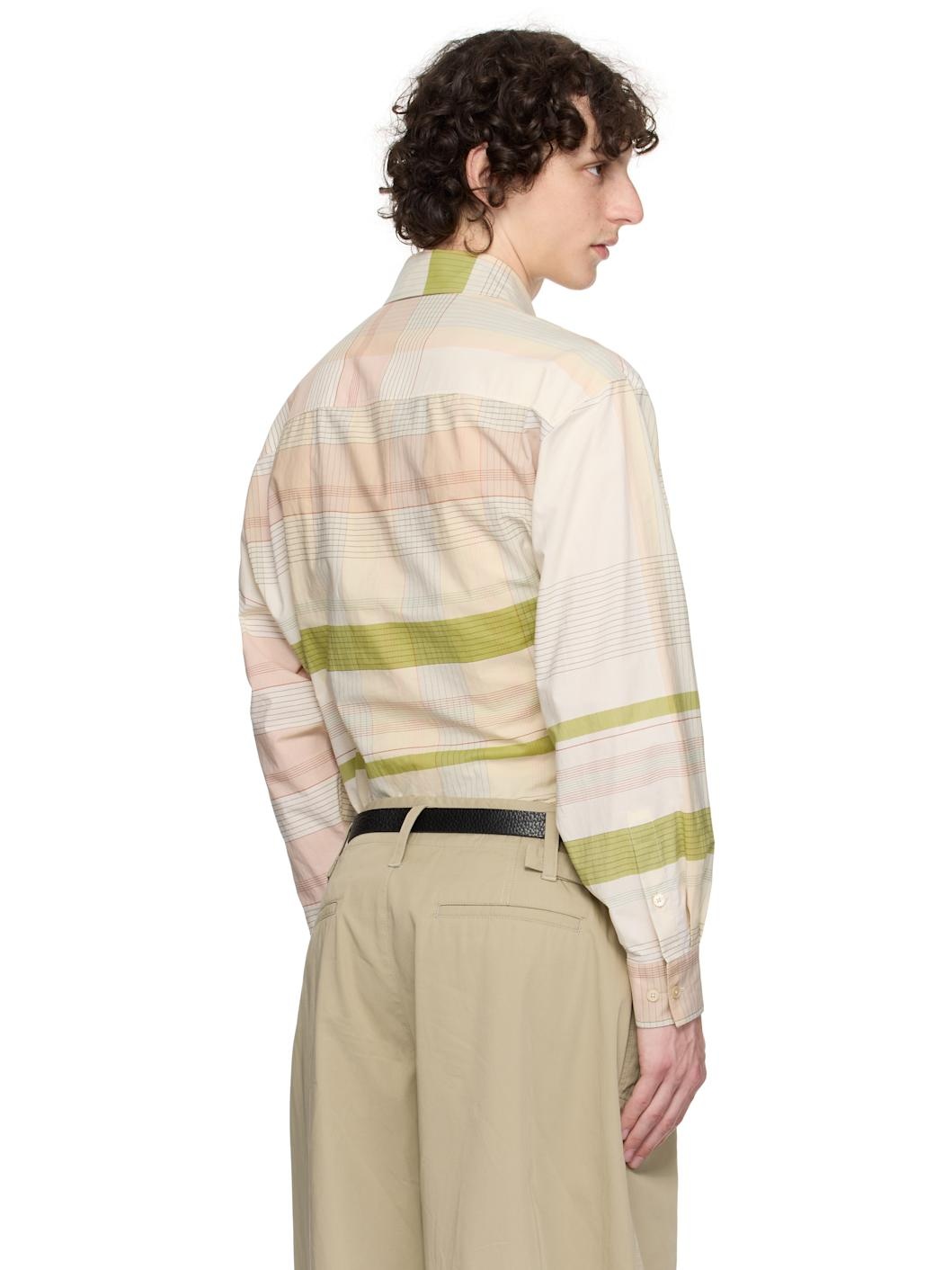 Beige Relaxed Shirt - 3