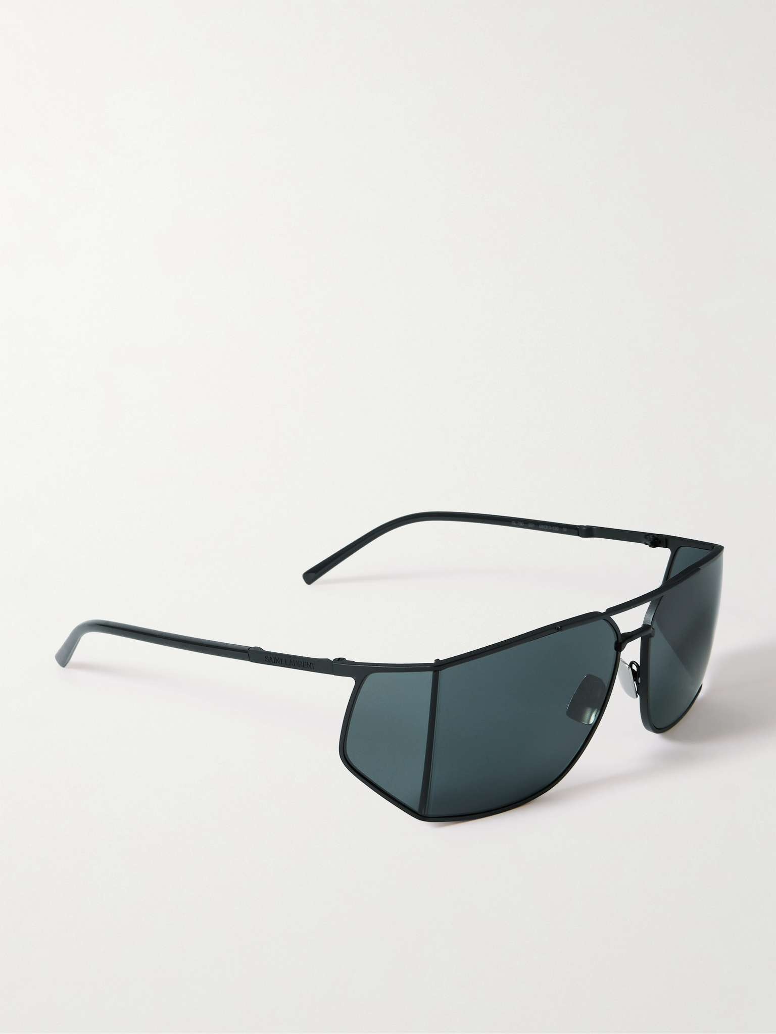 Square-Frame Metal Sunglasses - 3