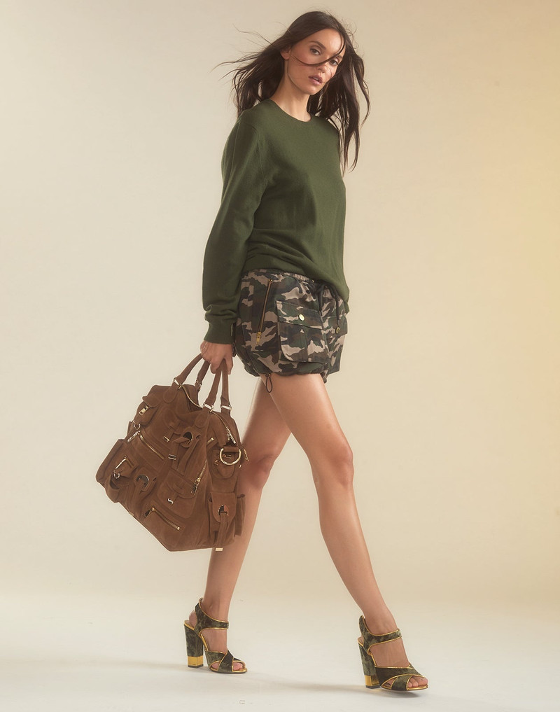 CYNTHIA ROWLEY Undercover Cargo Shorts outlook
