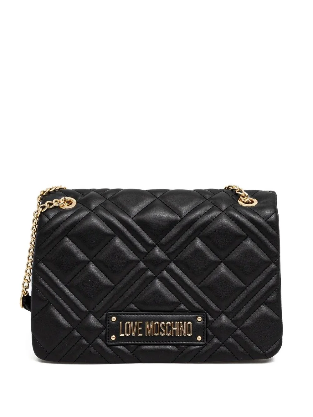 logo-patch cross body bag - 1