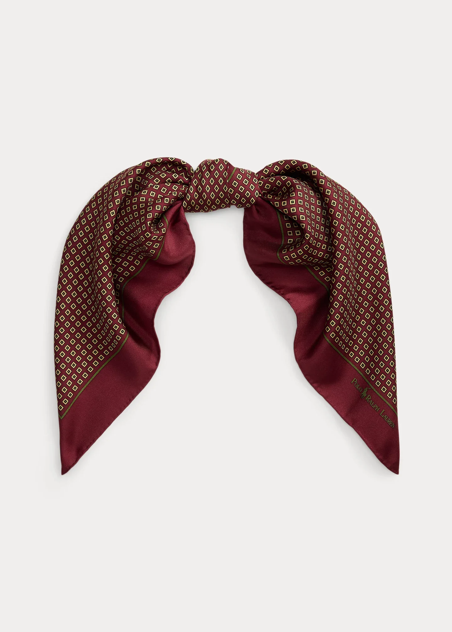 Foulard Silk Square Scarf - 1