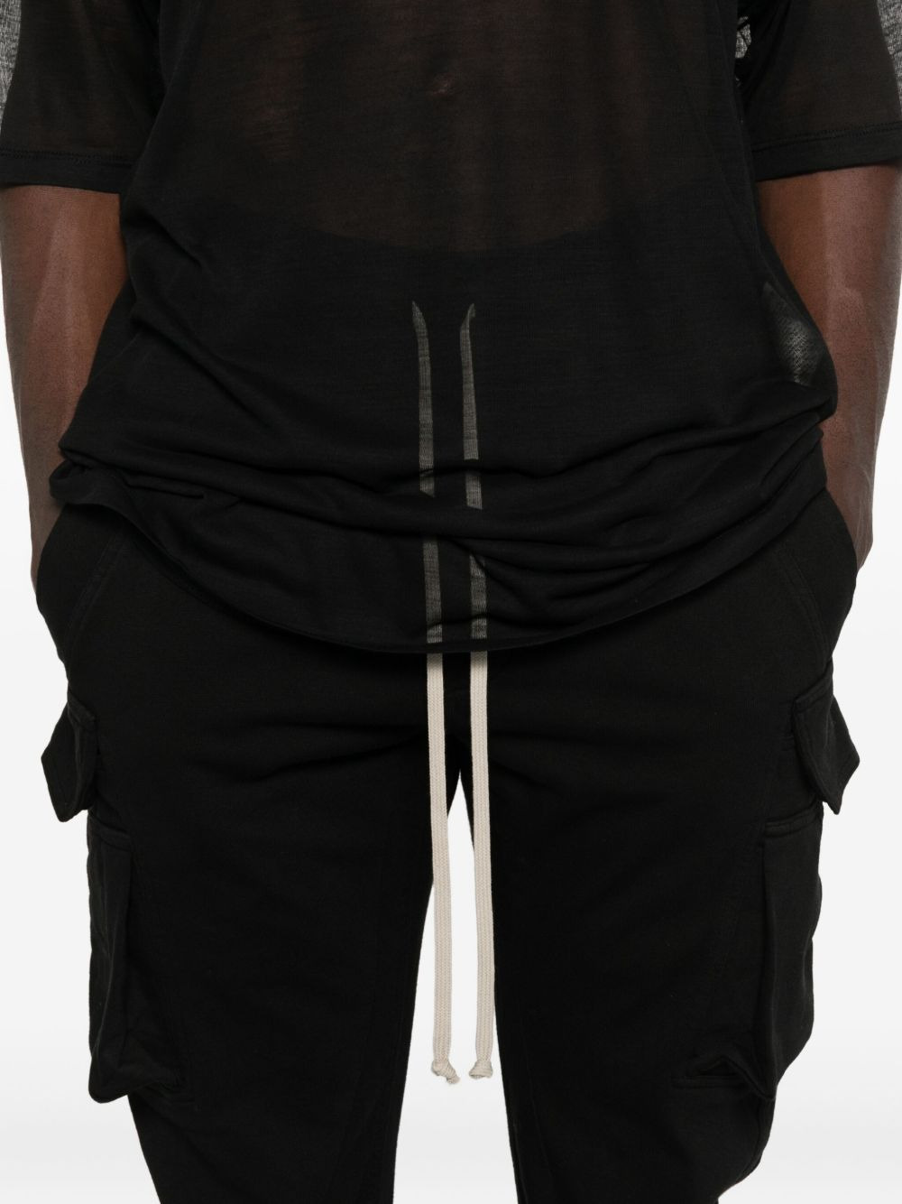 Mastodon drawstring cargo trousers - 5