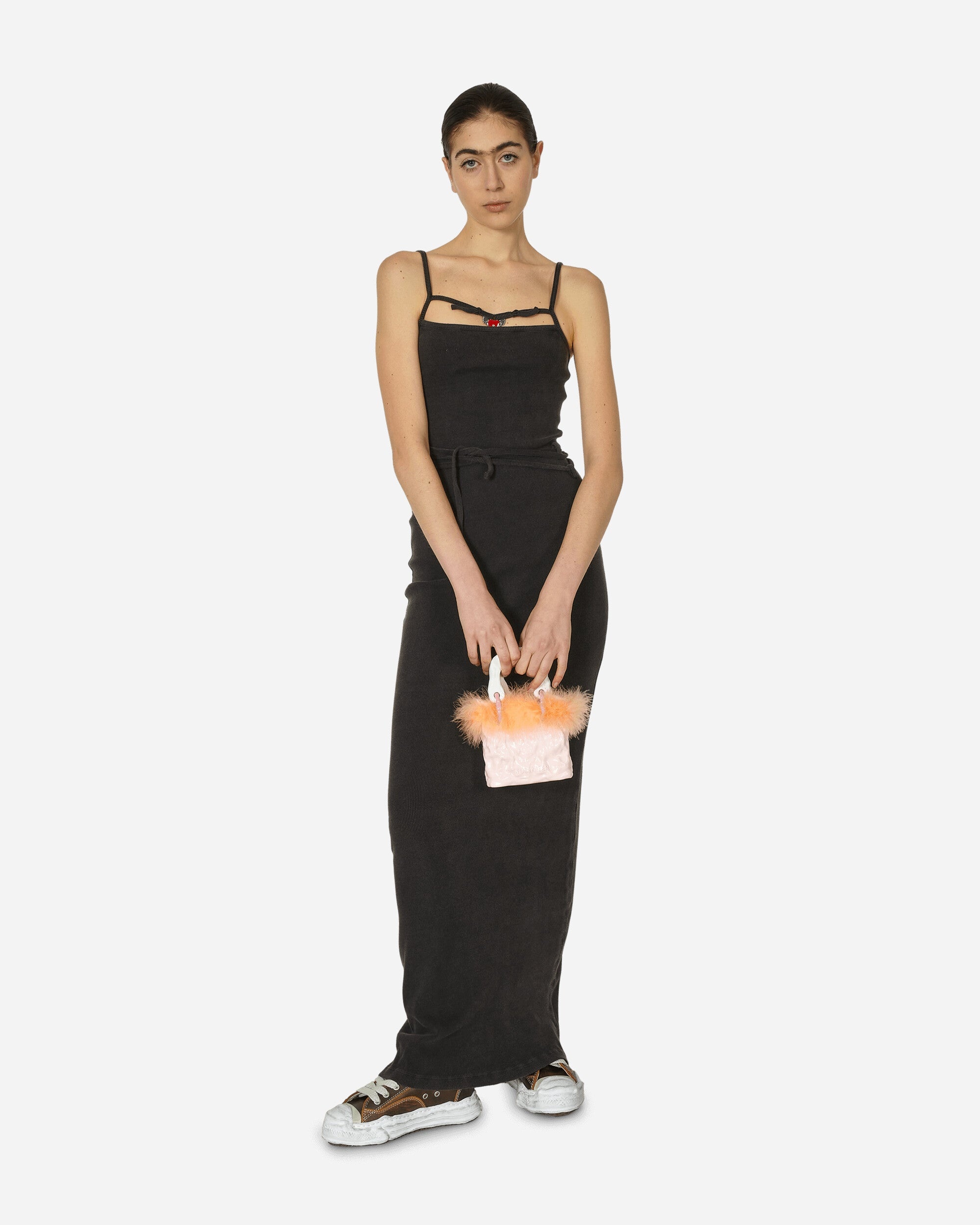 Charmed Rip Maxi Dress Black Wash - 4