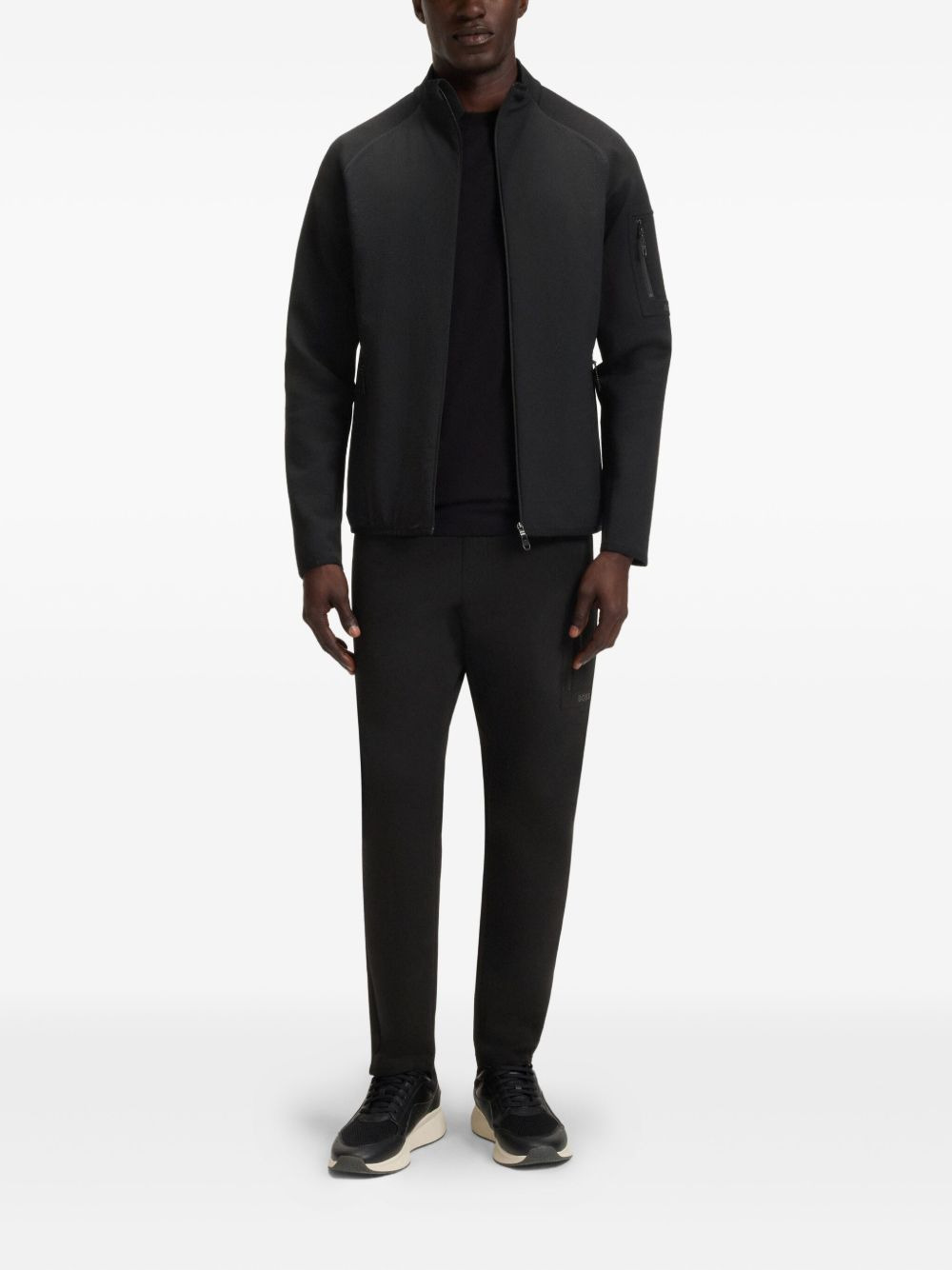 elasticated waistband cargo trousers - 2