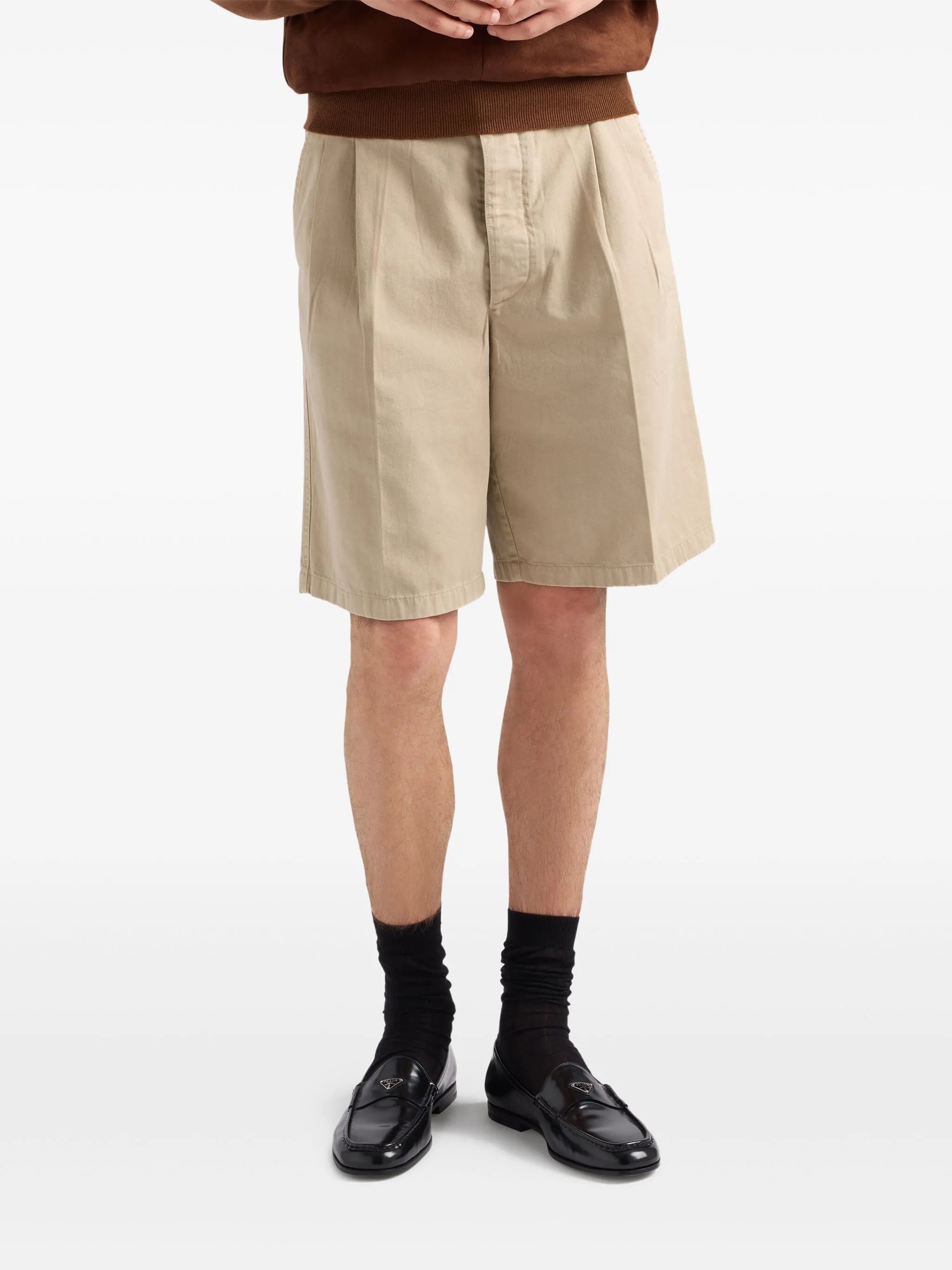 Cotton Bermuda Shorts - 3