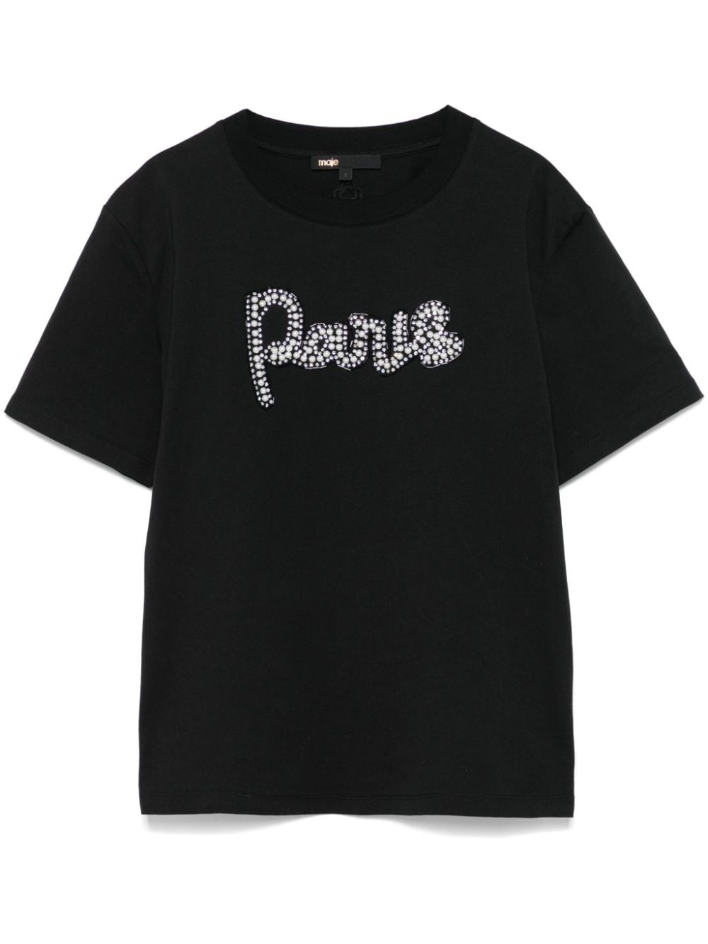 embroidered T-shirt - 1