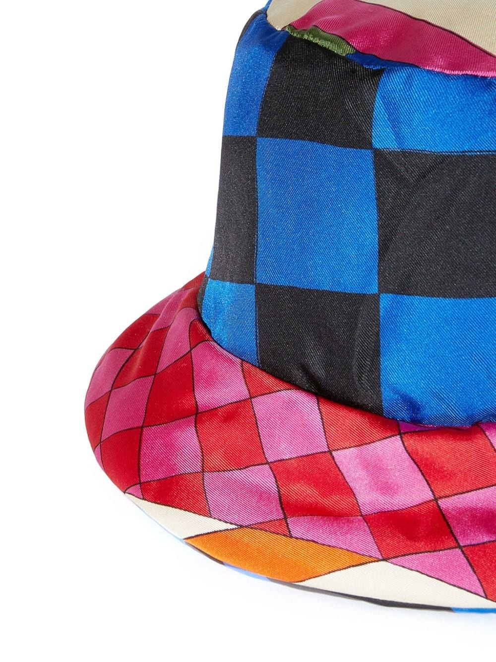 abstract print bucket hat - 2