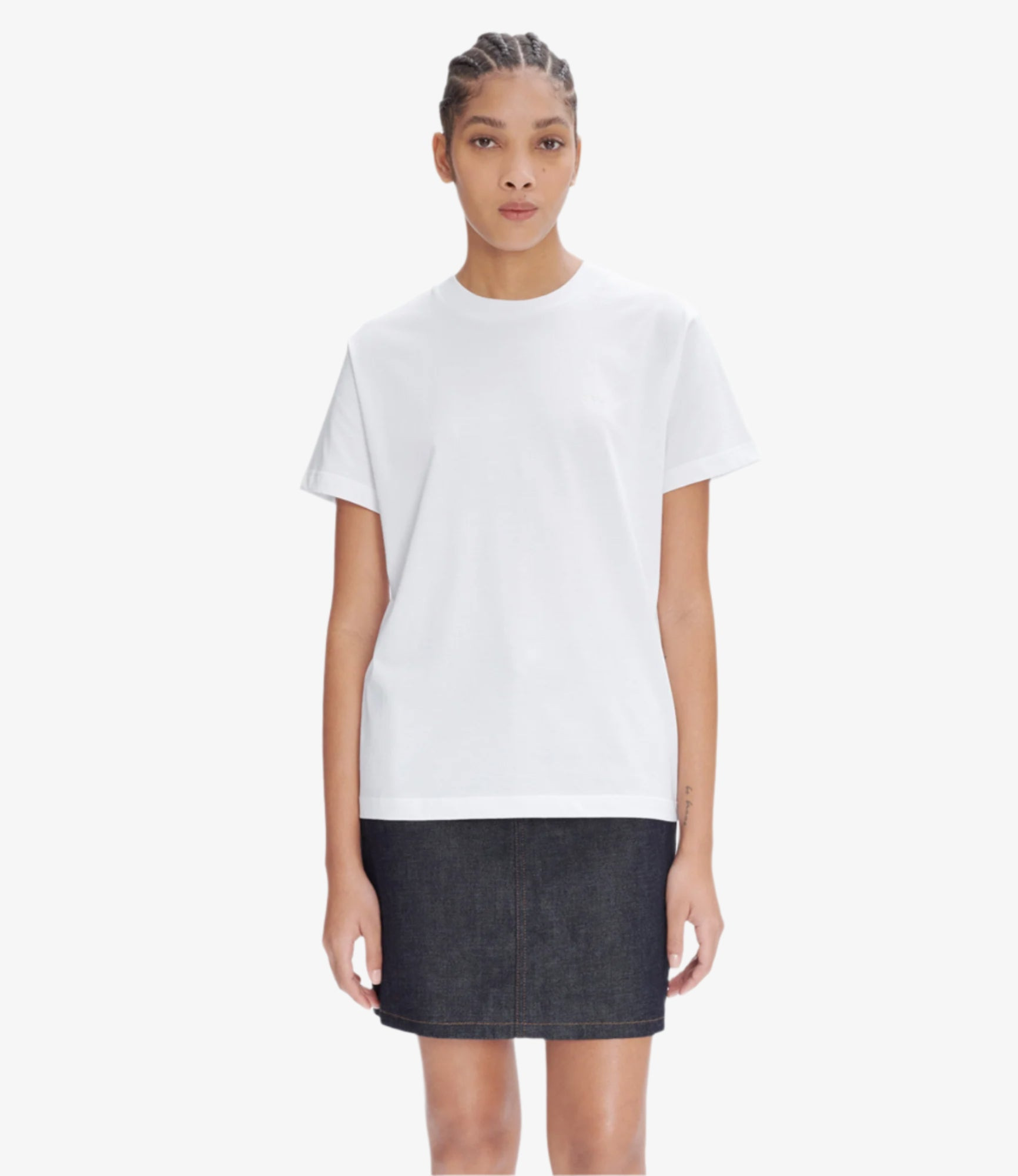 STANDARD A.P.C. BRODÉE T-SHIRT (W) - 2