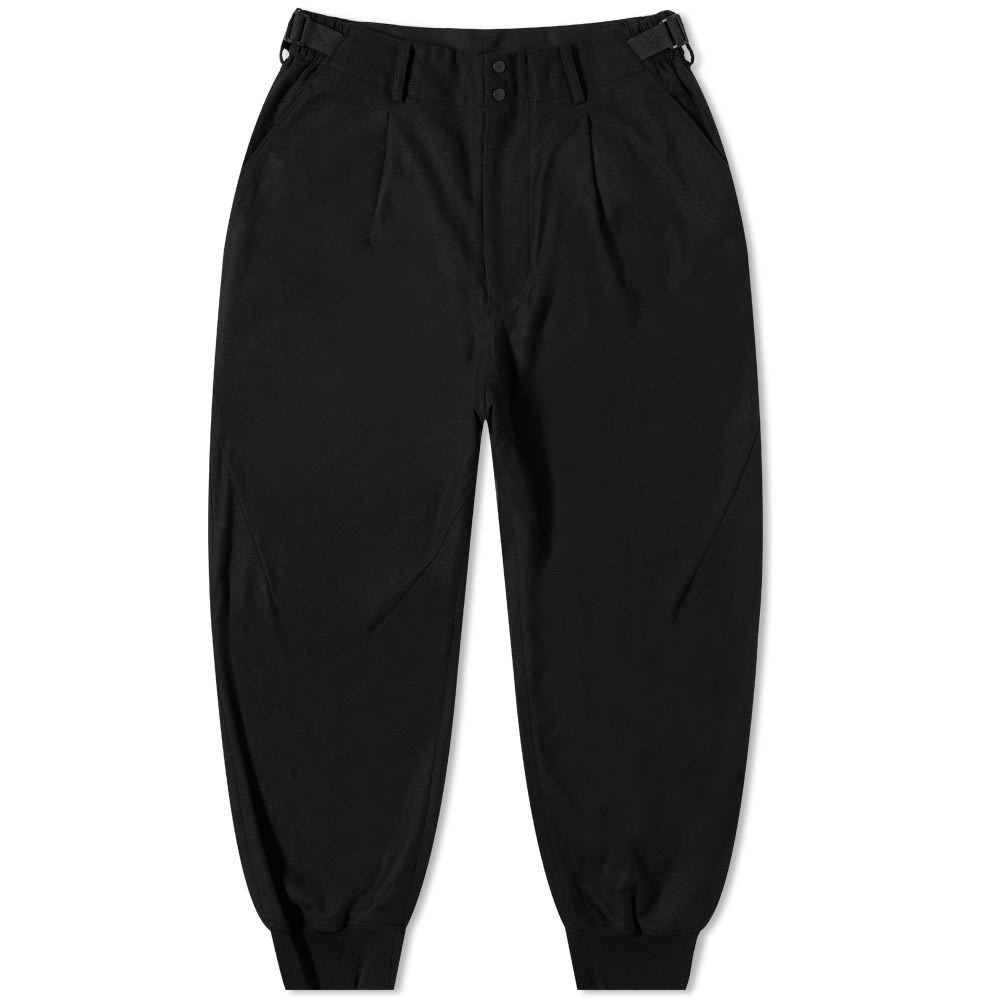 Y-3 Classic Wool Flannel Cuff Pant - 1