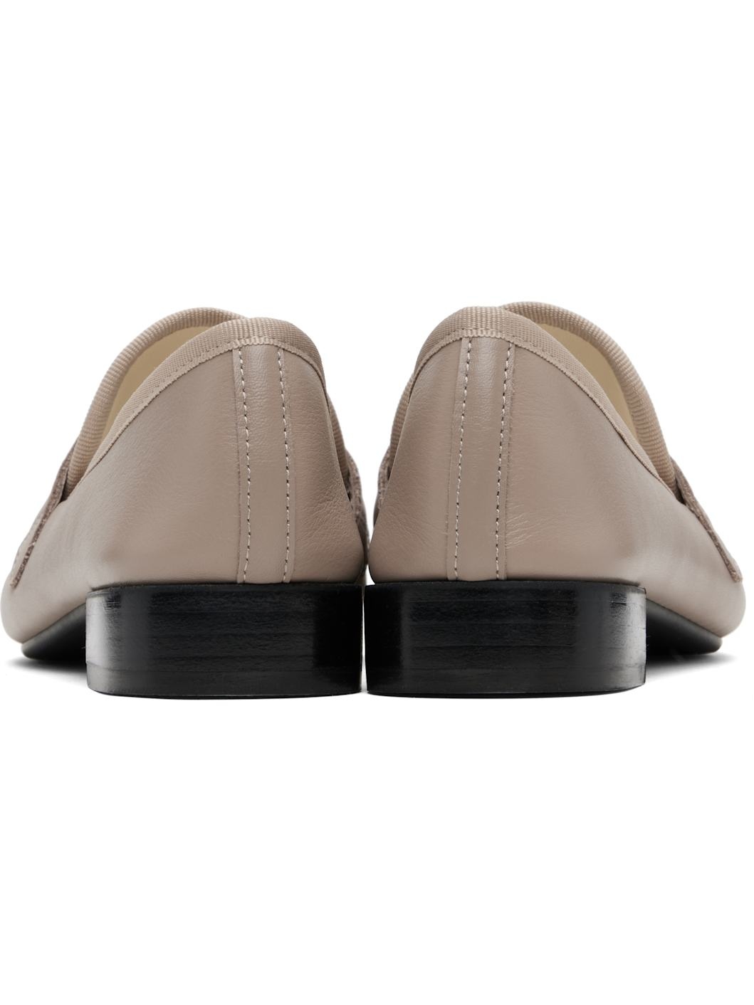 Taupe Michael Rubber-Sole Loafers - 2