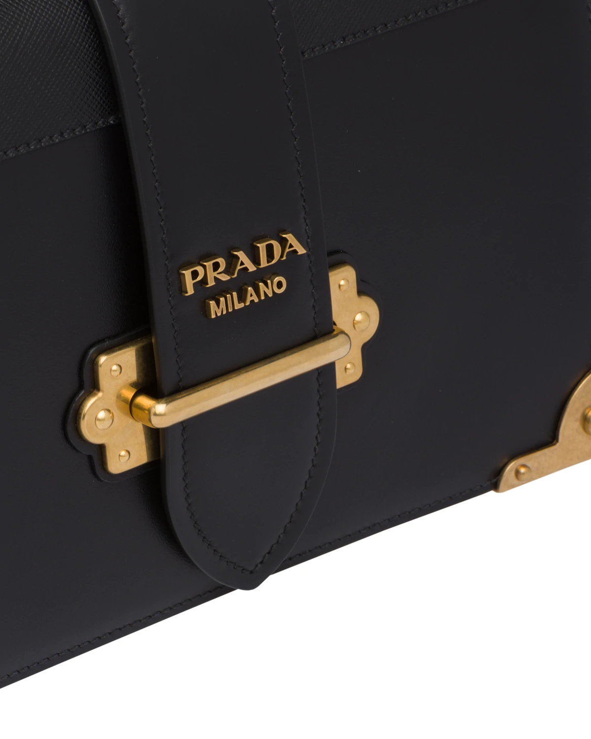 Prada Cahier Large leather bag - 6