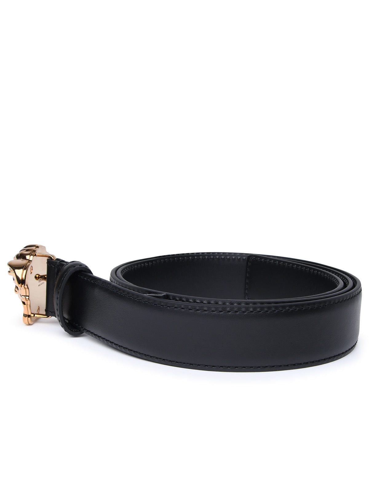 Versace Man Black Leather Belt - 2