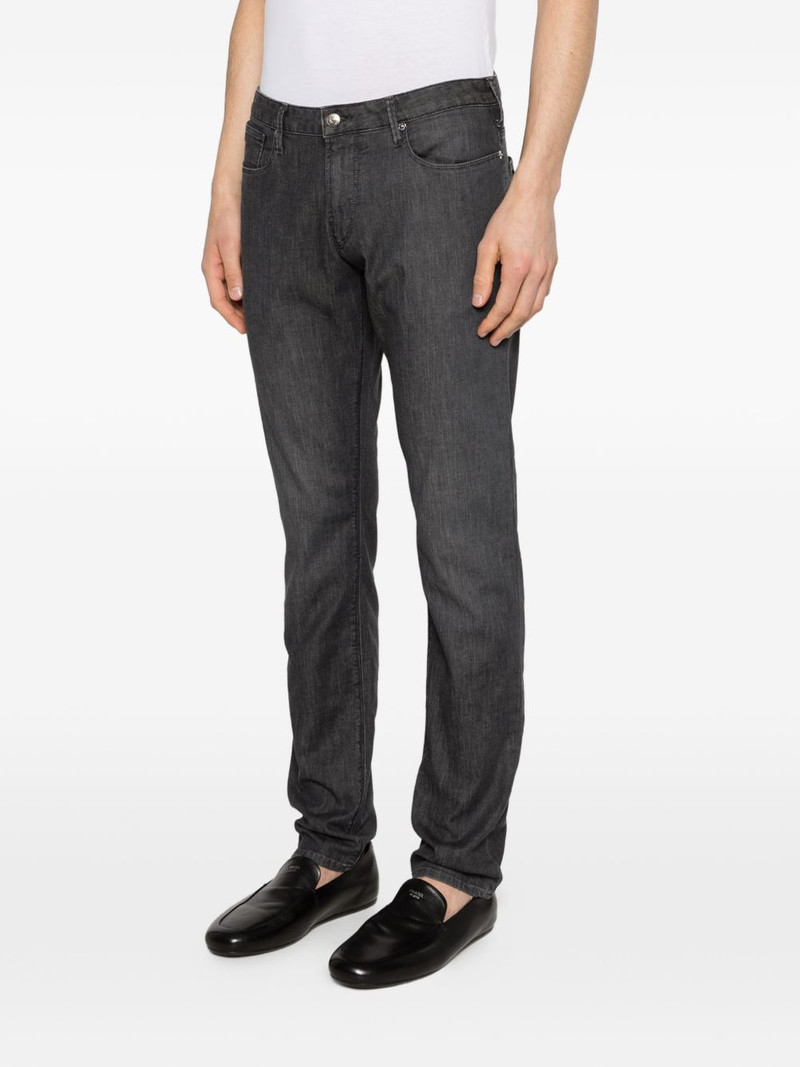 logo-plaque jeans 3