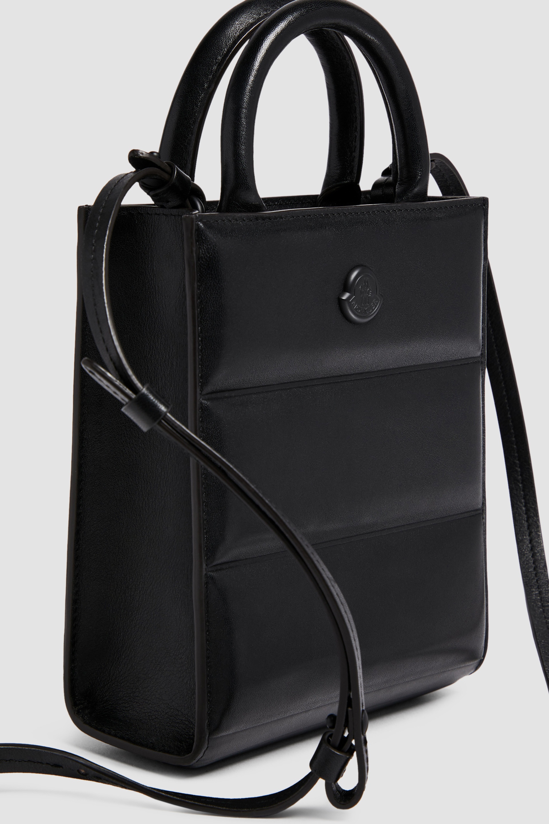 Moncler Doudoune Leather Mini Tote Bag | moncler | REVERSIBLE