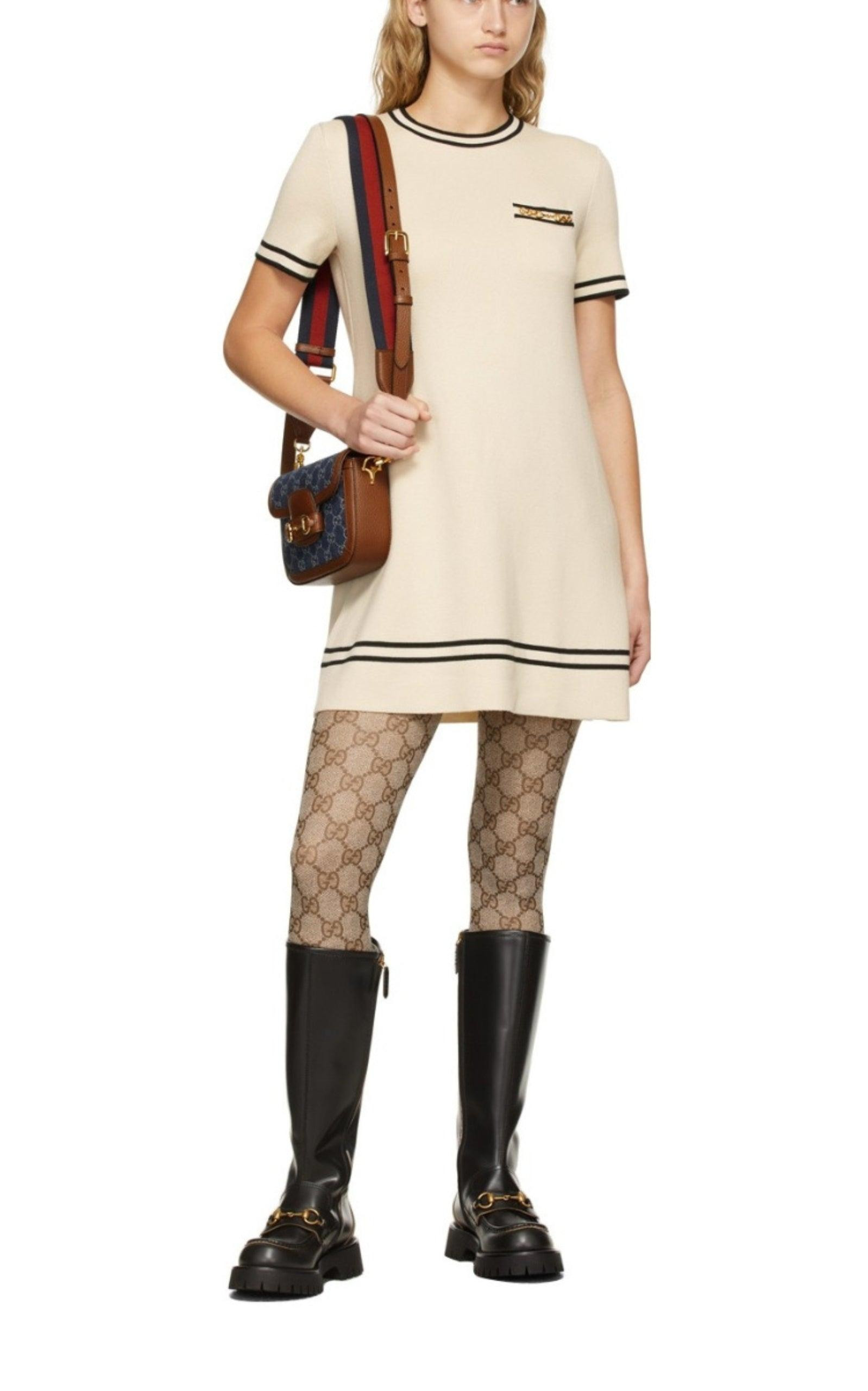 Horsebit Detail Knee-high Boots - 2
