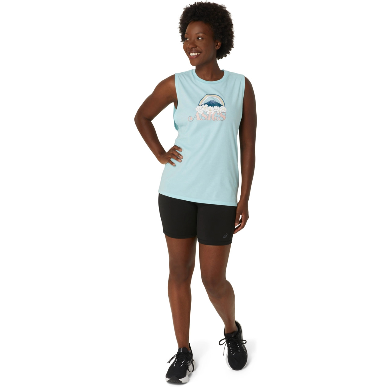 WOMEN'S ASICS YOUR ADVENTURE MUSCLE TEE - 6