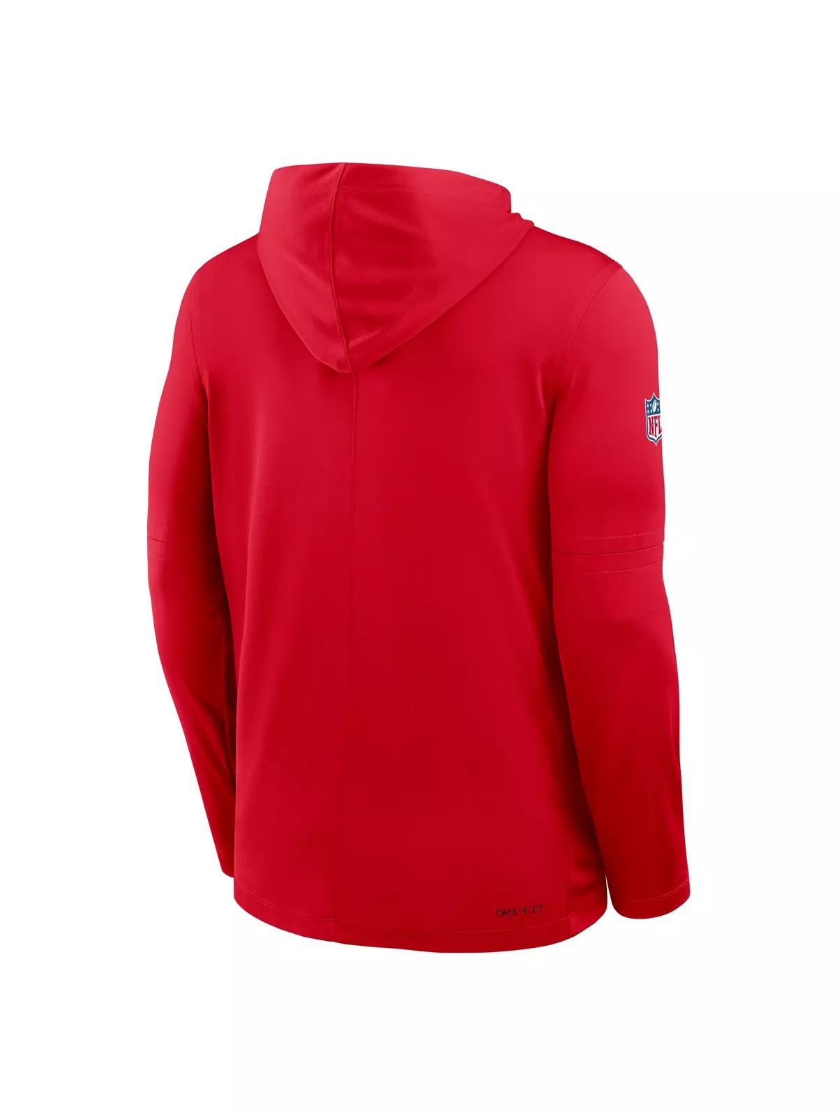 Kansas City Chiefs Long Sleeve Hoodie Tee-Red - 2