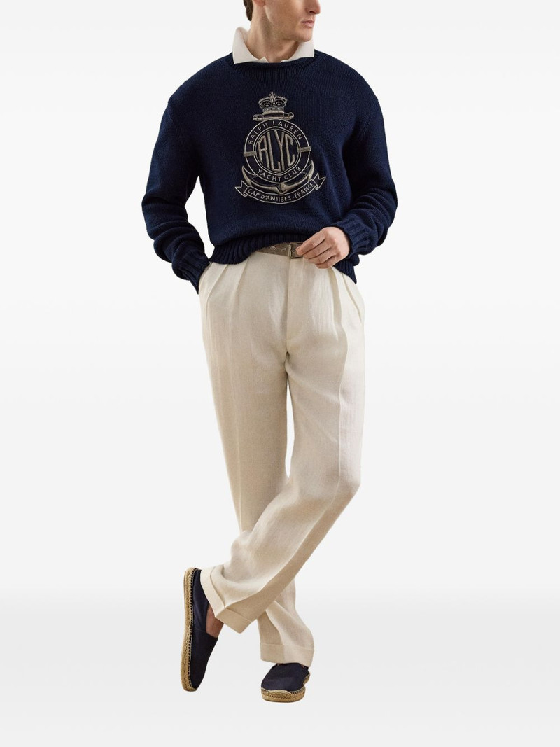 Ralph Lauren pleated trousers outlook