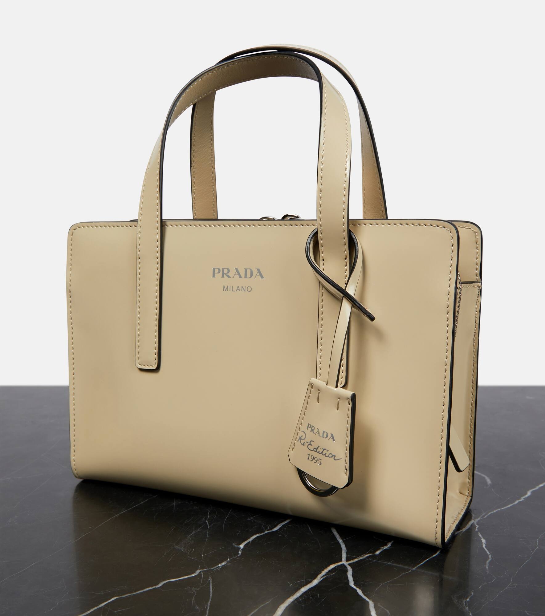 Re-Edition 1995 Medium leather tote bag - 6