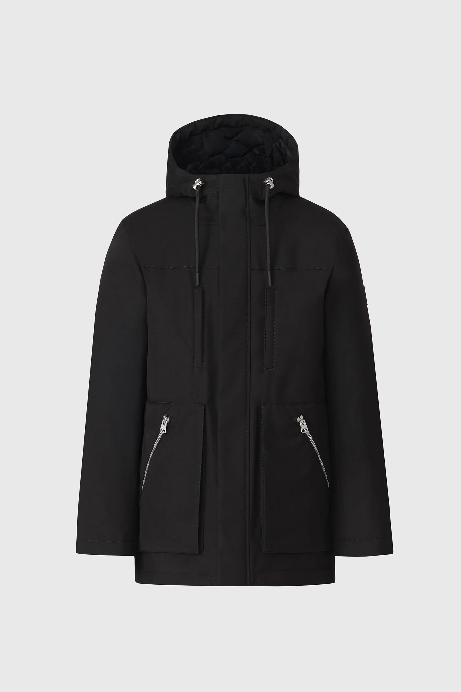 ARCHIE 3-in-1 short parka with down and shearling wearable liner - 1