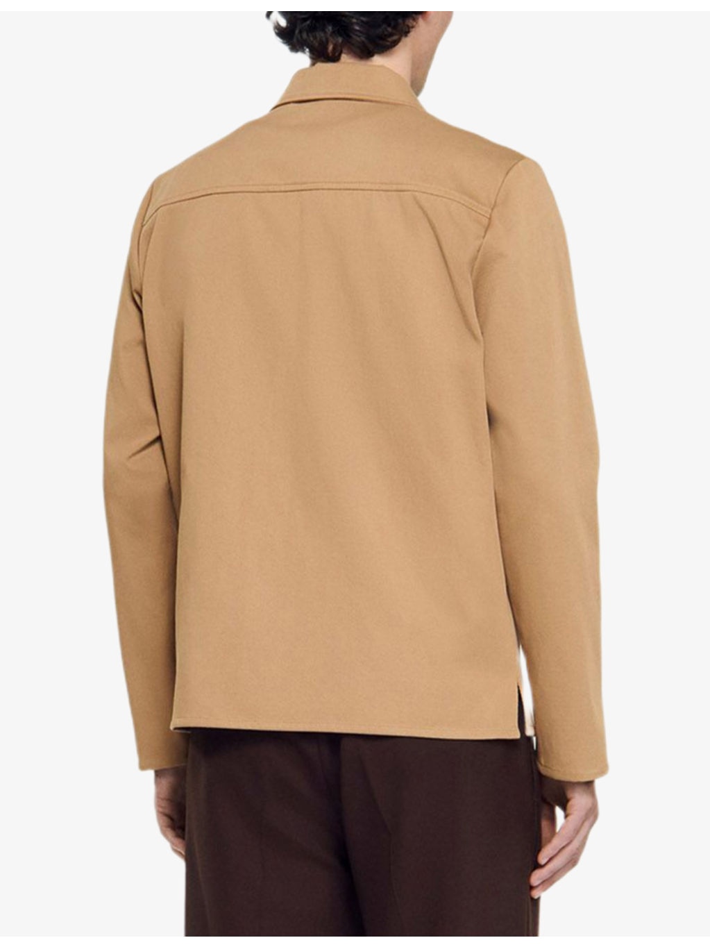 Flap-Pockets Straight-Fit Cotton Jacket - 4