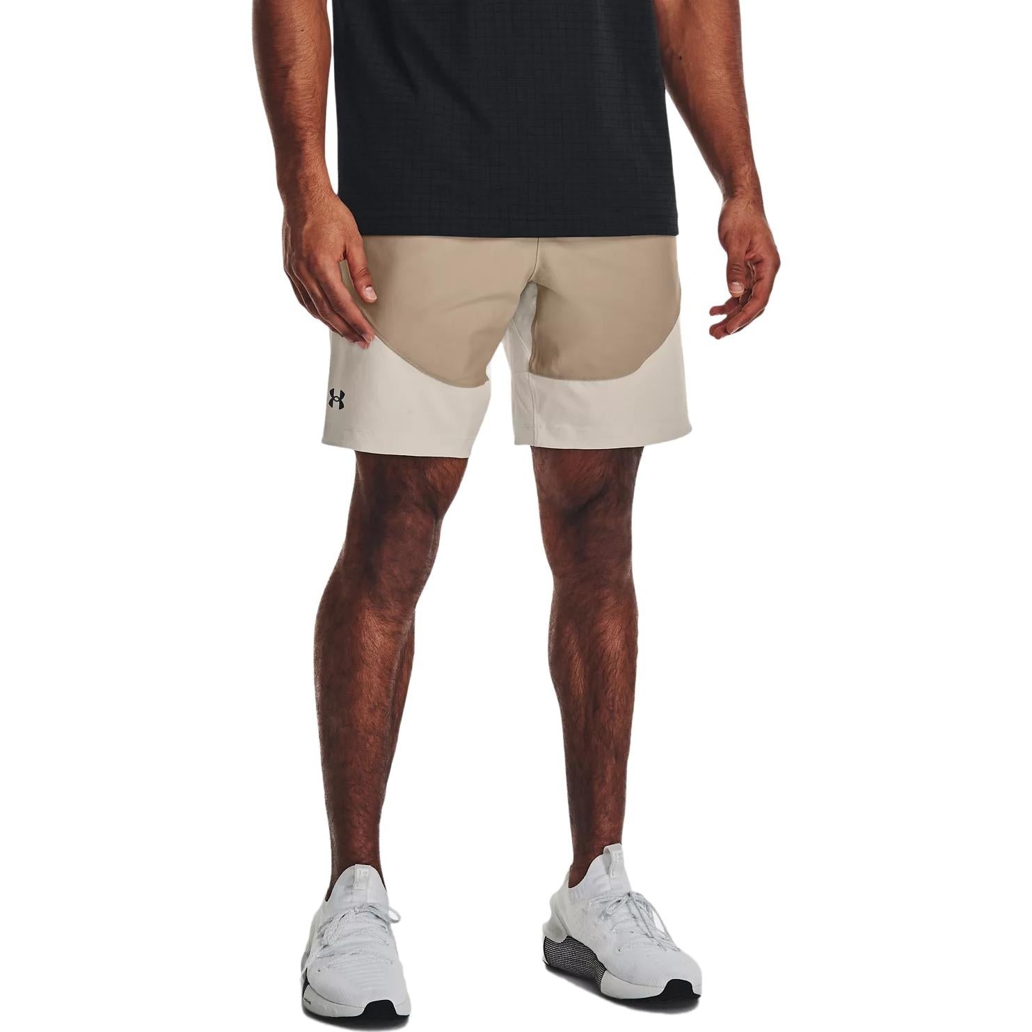 Under Armour Unstoppable Hybrid Shorts 'Light Brown Beige' 1373780-236 - 5