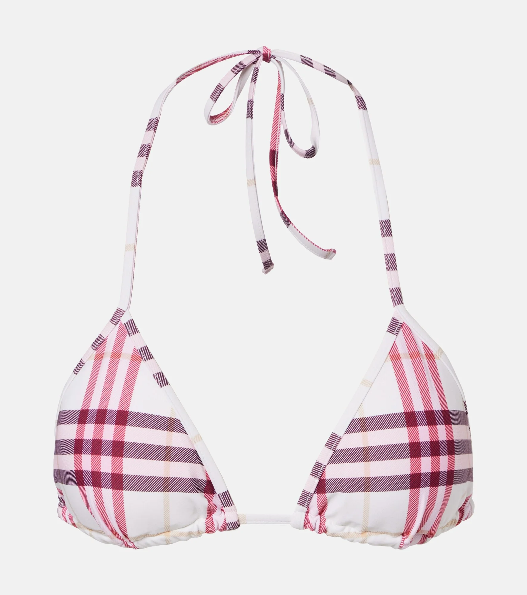 Burberry Check bikini top - 1