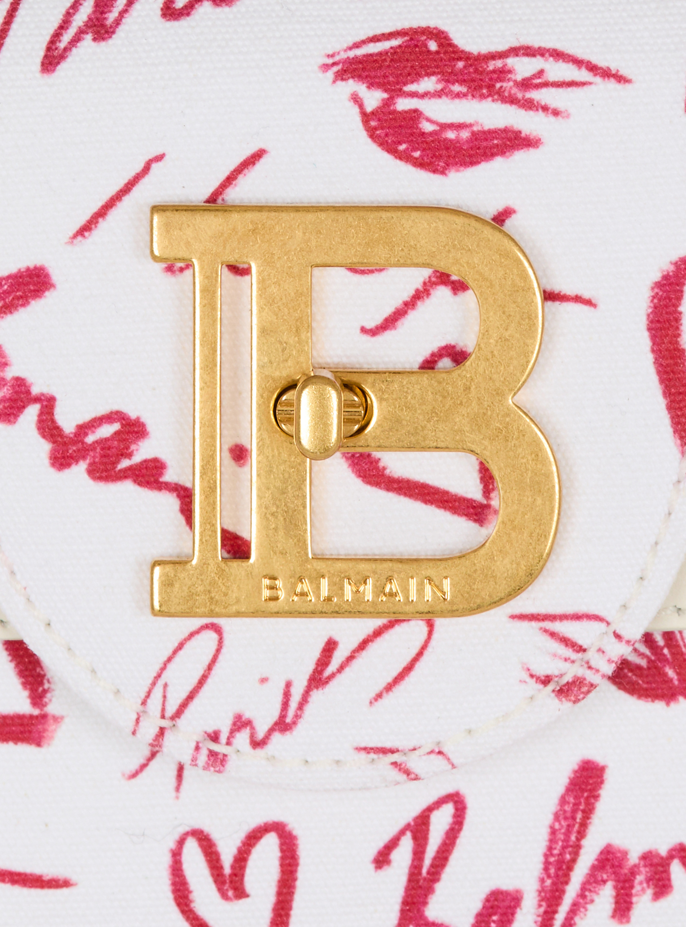 B-Buzz 23 bag in Lipstick print canvas - 7