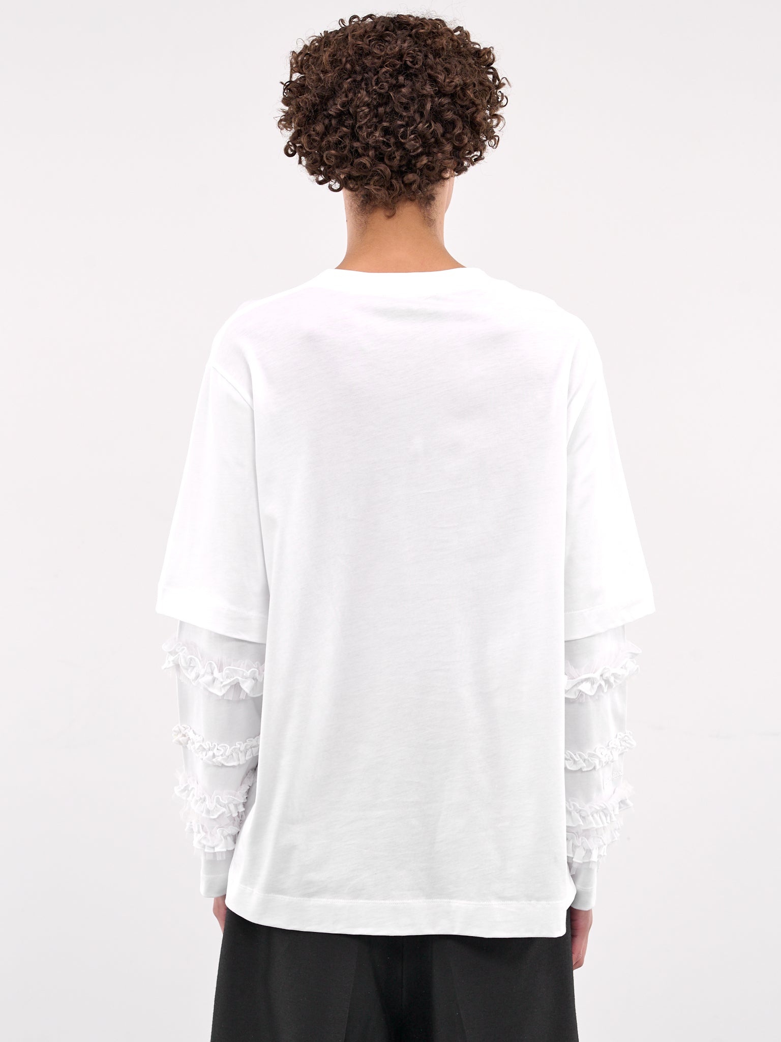 Layered Ruffle Frill Long Sleeve - 3