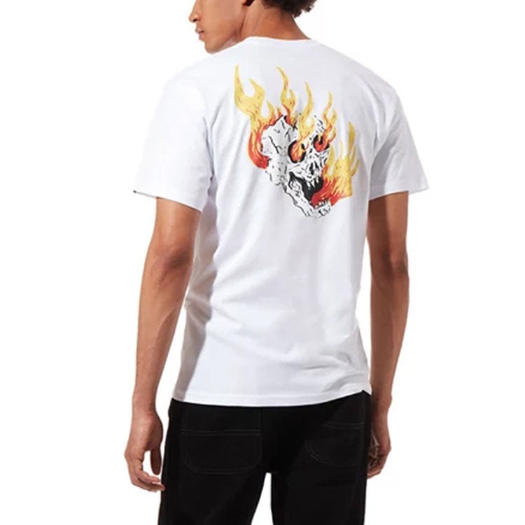 Vans Rowan Zorilla Skull T-shirt 'White' VN0A4MQDWHT - 4