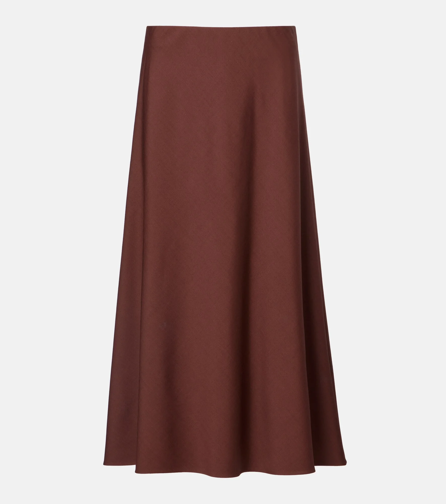 Wool-blend midi skirt - 1
