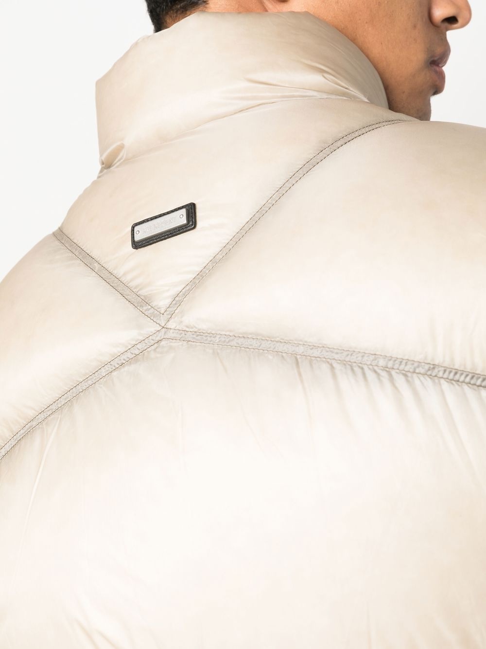 stand-up collar puffer jacket - 5