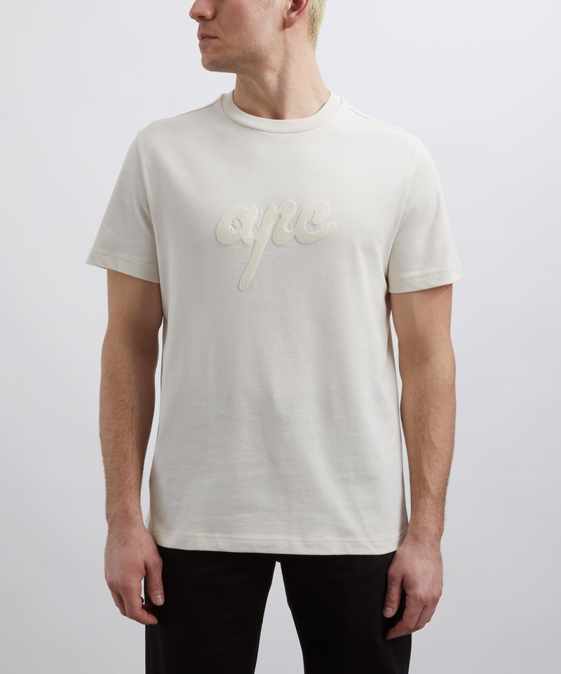 A.P.C. Lenny Logo Embroidered T-Shirt outlook