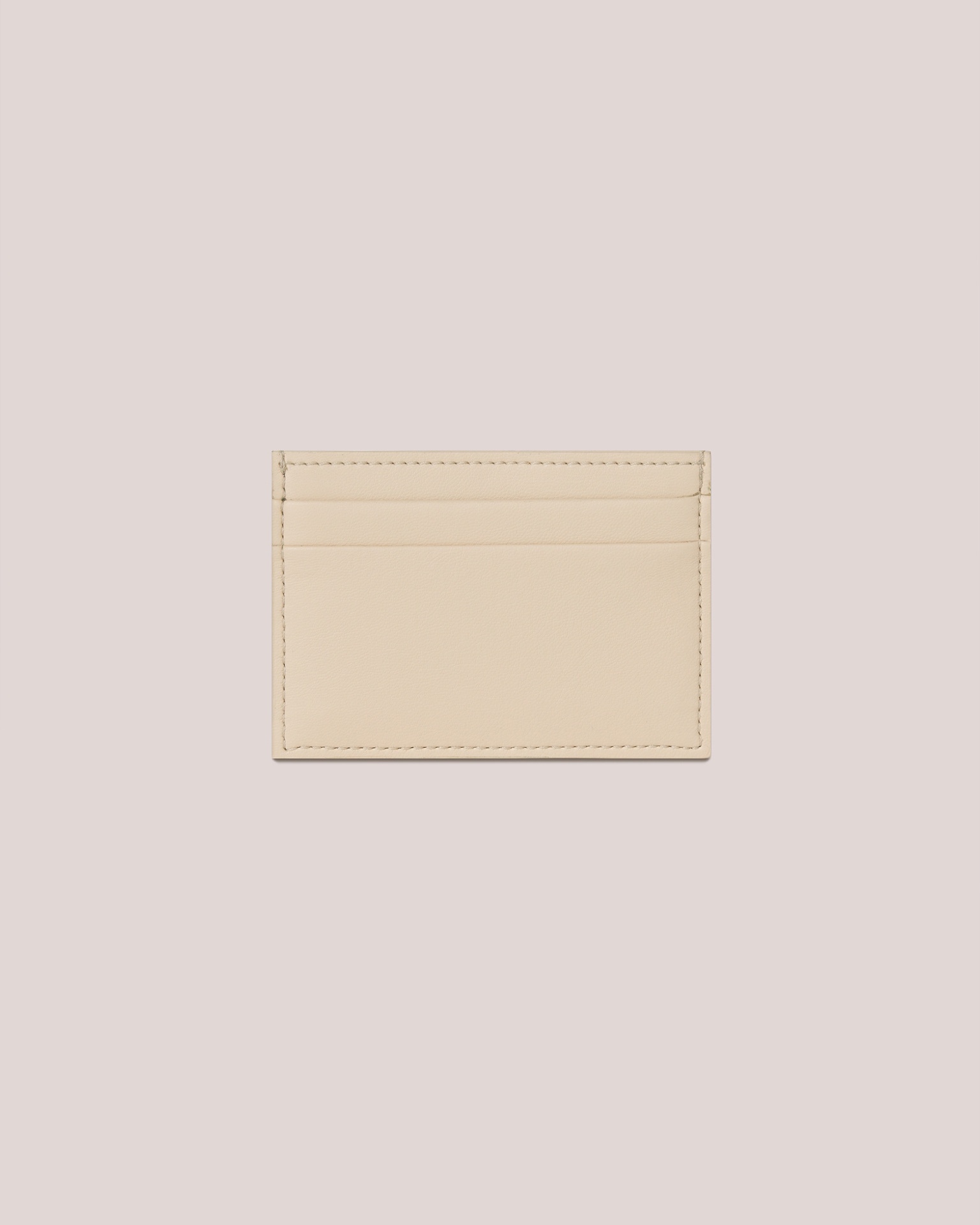 GILBERT - Vegan nappa tiger cardholder - Creme - 2