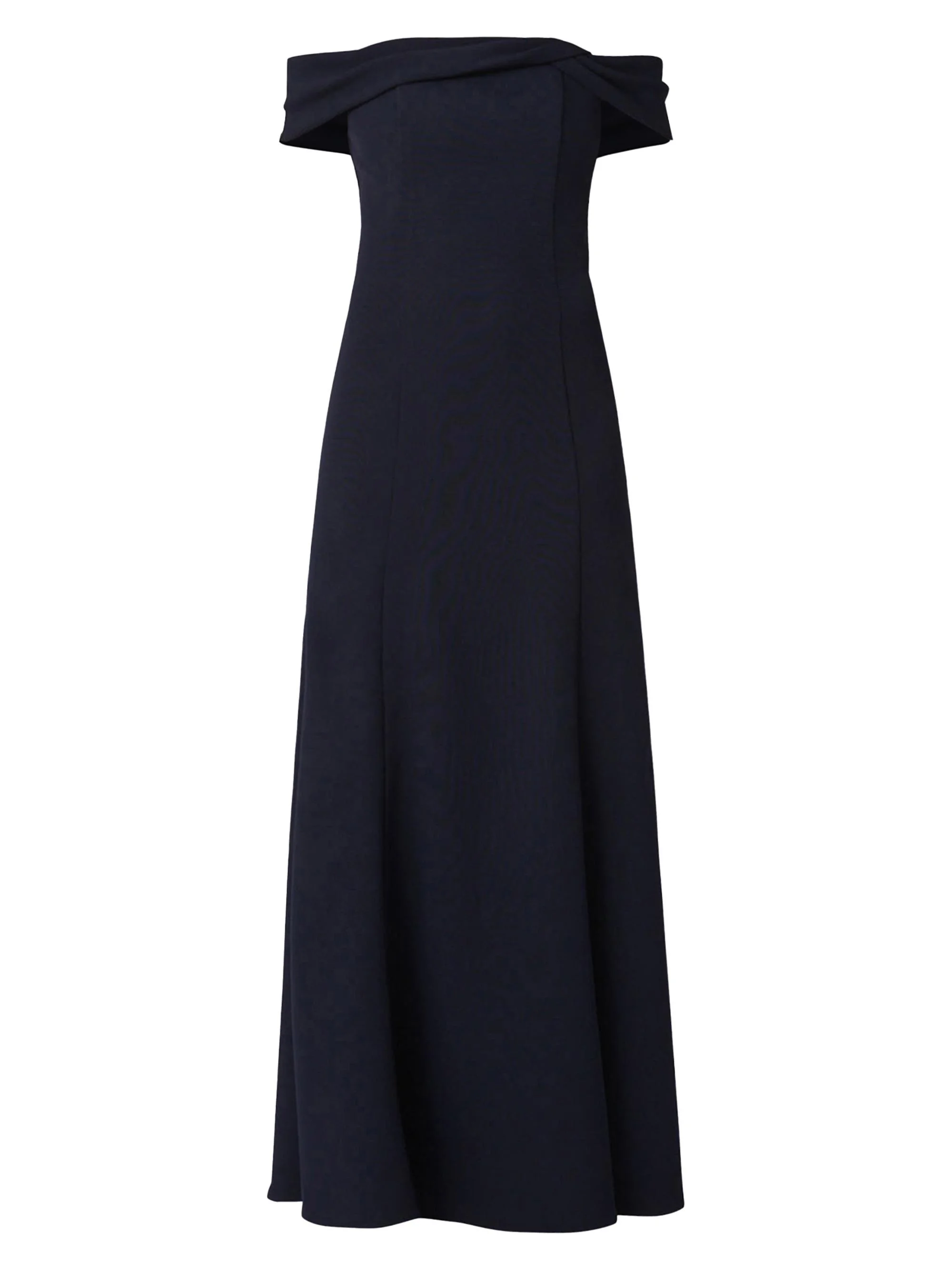 Women's Flores Off-The-Shoulder Gown - Navy - 1